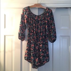 Design Lab long sleeved floral romper